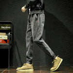 Striped Corduroy Pants Men Streetwear Harem Pants Men Trousers Joggers Men Pants Hip Hop Sweatpants 3XL 2020 Autumn New